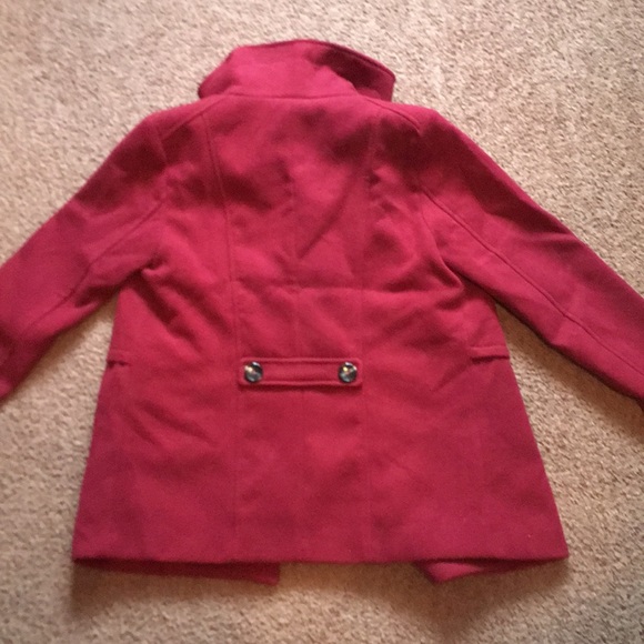 🚫SOLD🚫red trench coat❤️ - Picture 2 of 3